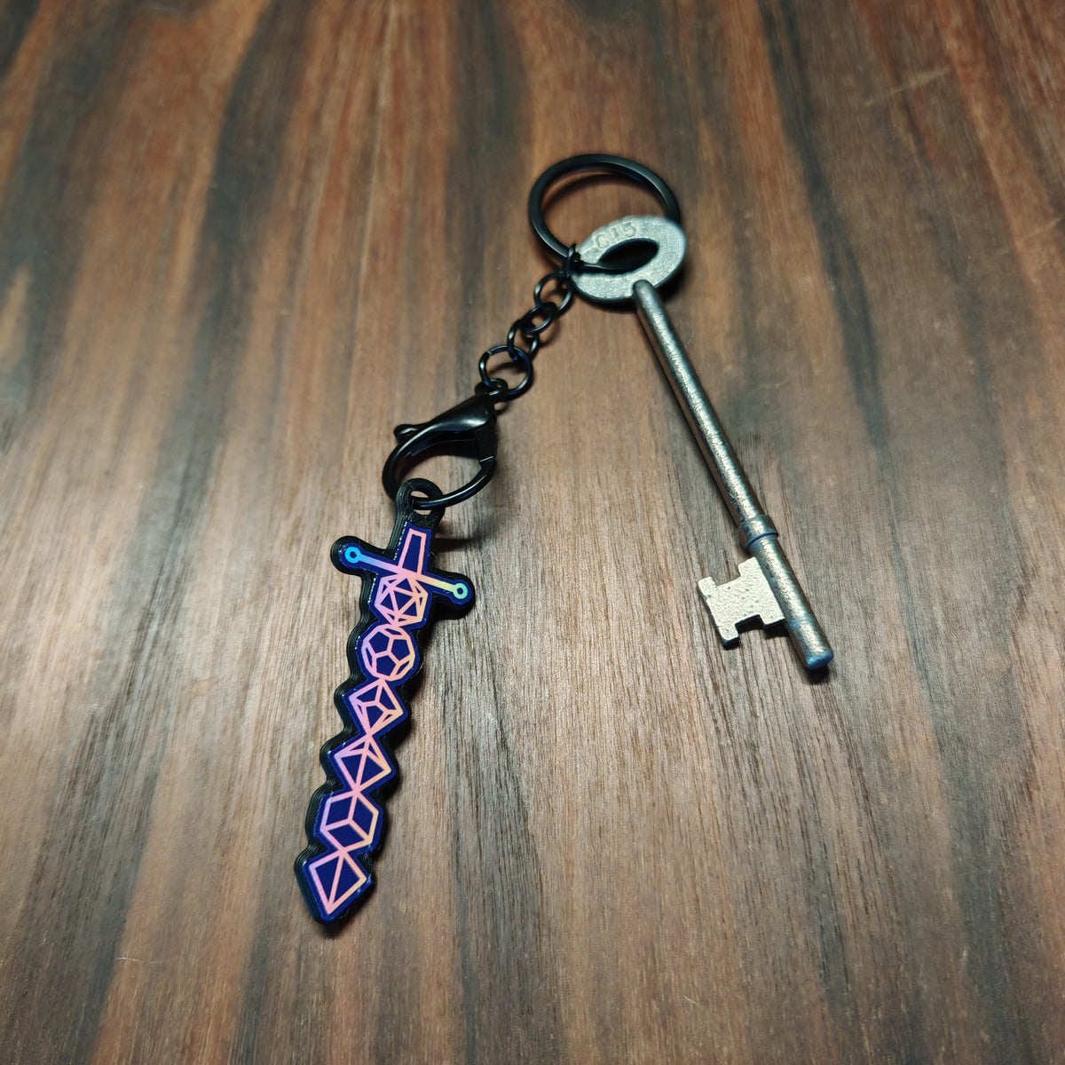 Gifts for Gamers- D&D Tabletop Gaming Key Ring