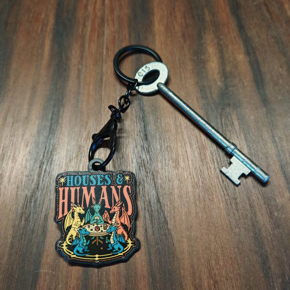 Gifts for Gamers- D&D Tabletop Gaming Key Ring