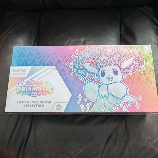 Pokémon TCG Prismatic Evolutions SPC Super Premium Collection New