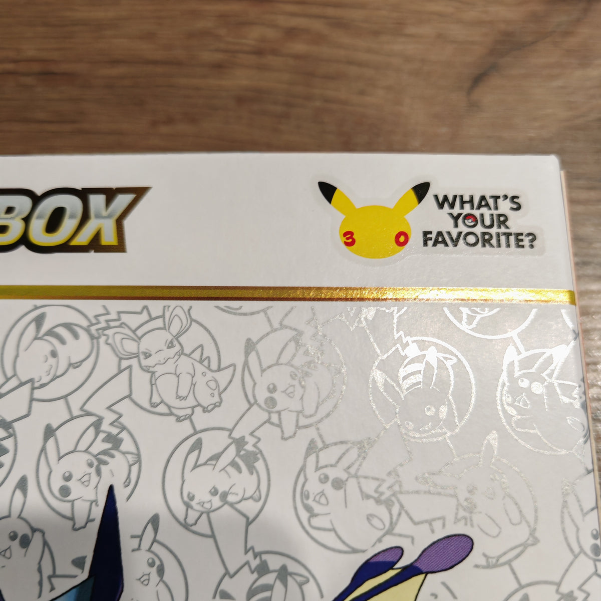 Pokémon TCG: 30th Anniversary Celebration Ex Box- Greninja Ex