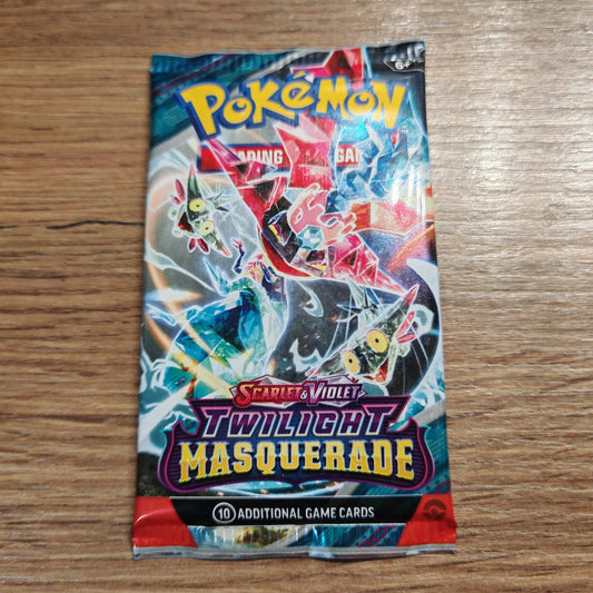 Pokémon Trading Card Game (TCG): Twilight Masquerade Booster Pack