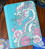 TCG Collectors - Dragon 4 Pocket Premium Zip Trading Card Binder