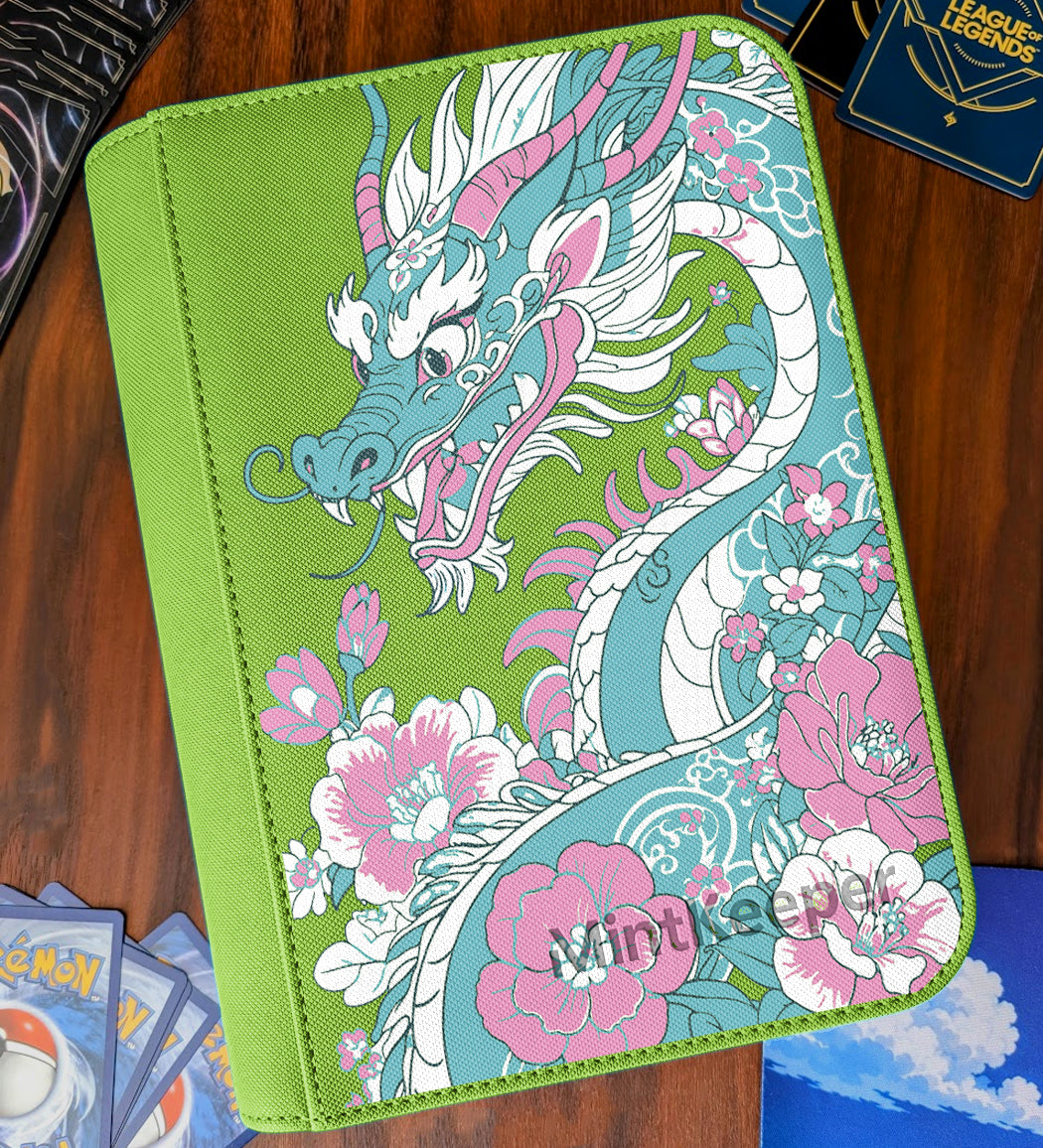 TCG Collectors - Dragon 9 Pocket Premium Zip Trading Card Binder