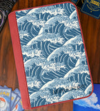 TCG Collectors - Great Wave 4 Pocket Premium Zip Trading Card Binder