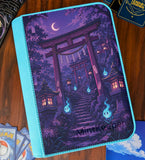 TCG Collectors - Haunted Temple 4 Pocket Premium Zip Trading Card Binder