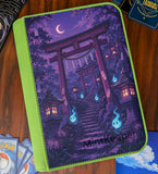 TCG Collectors - Haunted Temple 4 Pocket Premium Zip Trading Card Binder