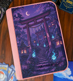 TCG Collectors - Haunted Temple 4 Pocket Premium Zip Trading Card Binder