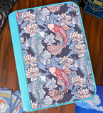 TCG Collectors - Koi Water Type 9 Pocket Premium Zip Trading Card Binder