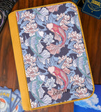 TCG Collectors - Water Type 4 Pocket Premium Zip Trading Card Binder