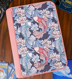 TCG Collectors - Water Type 4 Pocket Premium Zip Trading Card Binder