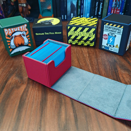Trading Card Game (TCG): Patterned Magnetic TCG Deck Box