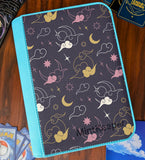 TCG Collectors - Celestial Moon 4 Pocket Premium Zip Trading Card Binder