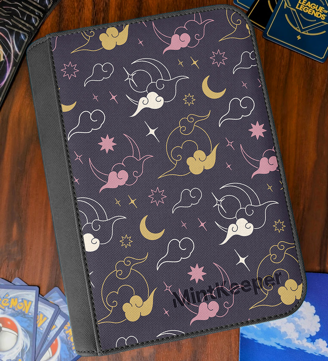 TCG Collectors - Lunar Moon 9 Pocket Premium Zip Trading Card Binder