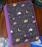 TCG Collectors - Celestial Moon 4 Pocket Premium Zip Trading Card Binder