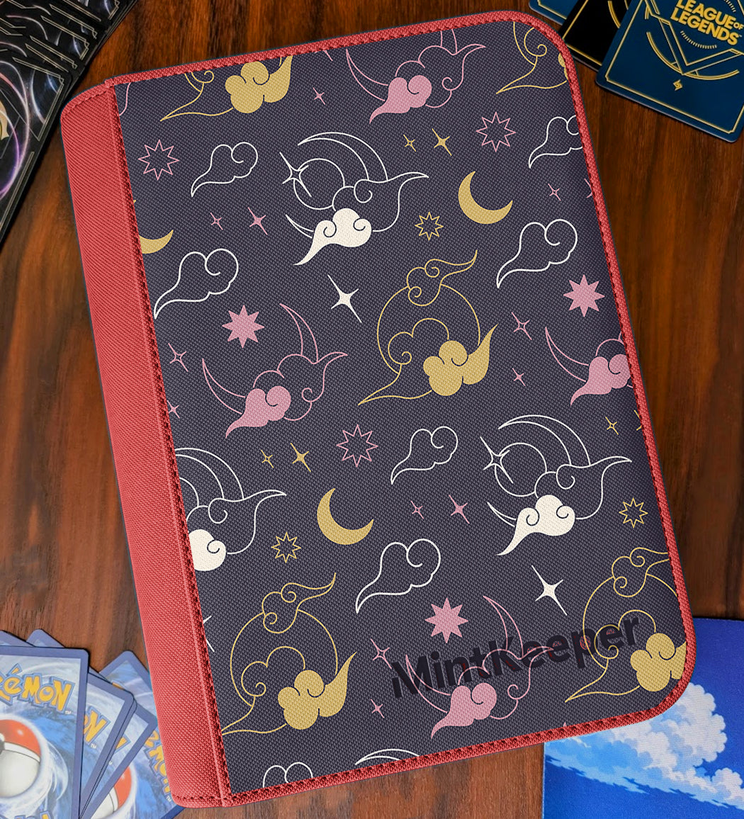 TCG Collectors - Lunar Moon 9 Pocket Premium Zip Trading Card Binder