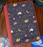 TCG Collectors - Lunar Moon 9 Pocket Premium Zip Trading Card Binder