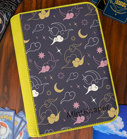 TCG Collectors - Lunar Moon 9 Pocket Premium Zip Trading Card Binder