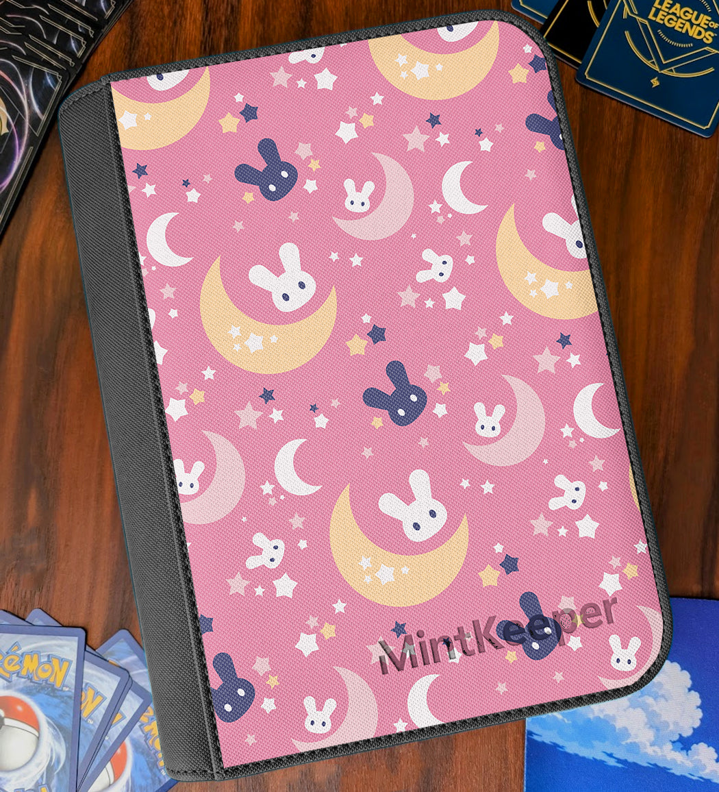 TCG Collectors - Mouse and Moon 4 Pocket Premium Zip Trading Card Binder