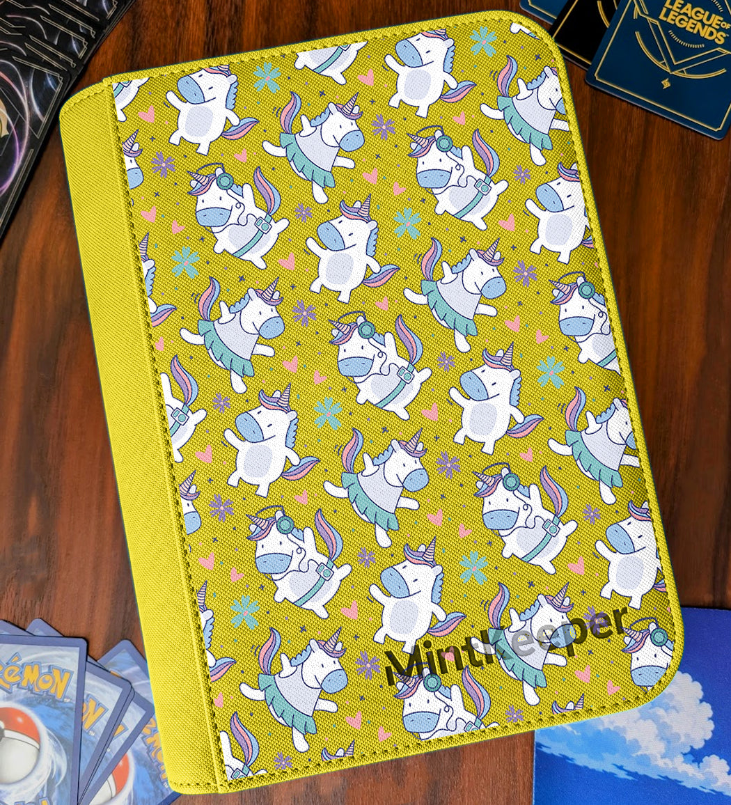 TCG Collectors - Unicorn 9 Pocket Premium Zip Trading Card Binder