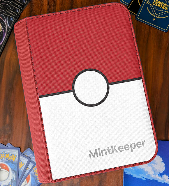 MintKeeper - 9 Pocket Premium Zip Trading Card Binder