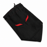 Embroidered Dice Bag- Red Eyes Inspired by Ravenloft