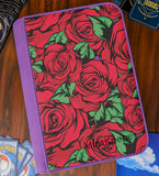 TCG Collectors - Red Roses 9 Pocket Premium Zip Trading Card Binder