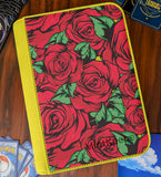 TCG Collectors - Roses 4 Pocket Premium Zip Trading Card Binder