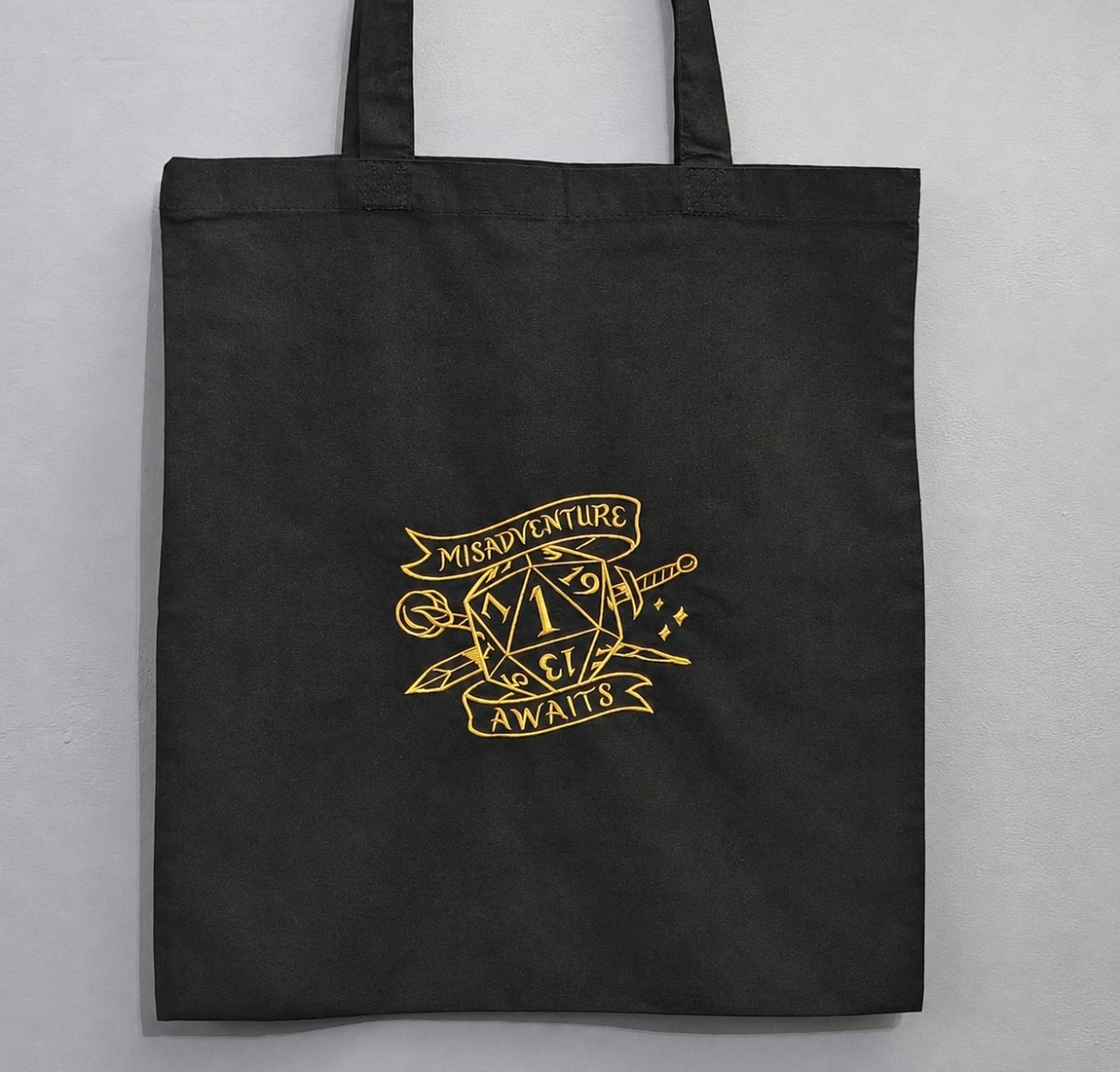 Gifts for Gamers- Embroidered Tote Bags