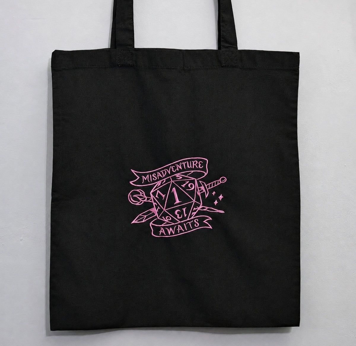 Gifts for Gamers- Embroidered Tote Bags