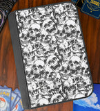 TCG Collectors - Skulls 9 Pocket Premium Zip Trading Card Binder