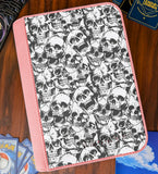TCG Collectors - Skulls 9 Pocket Premium Zip Trading Card Binder