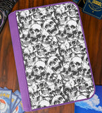 TCG Collectors - Skulls 9 Pocket Premium Zip Trading Card Binder