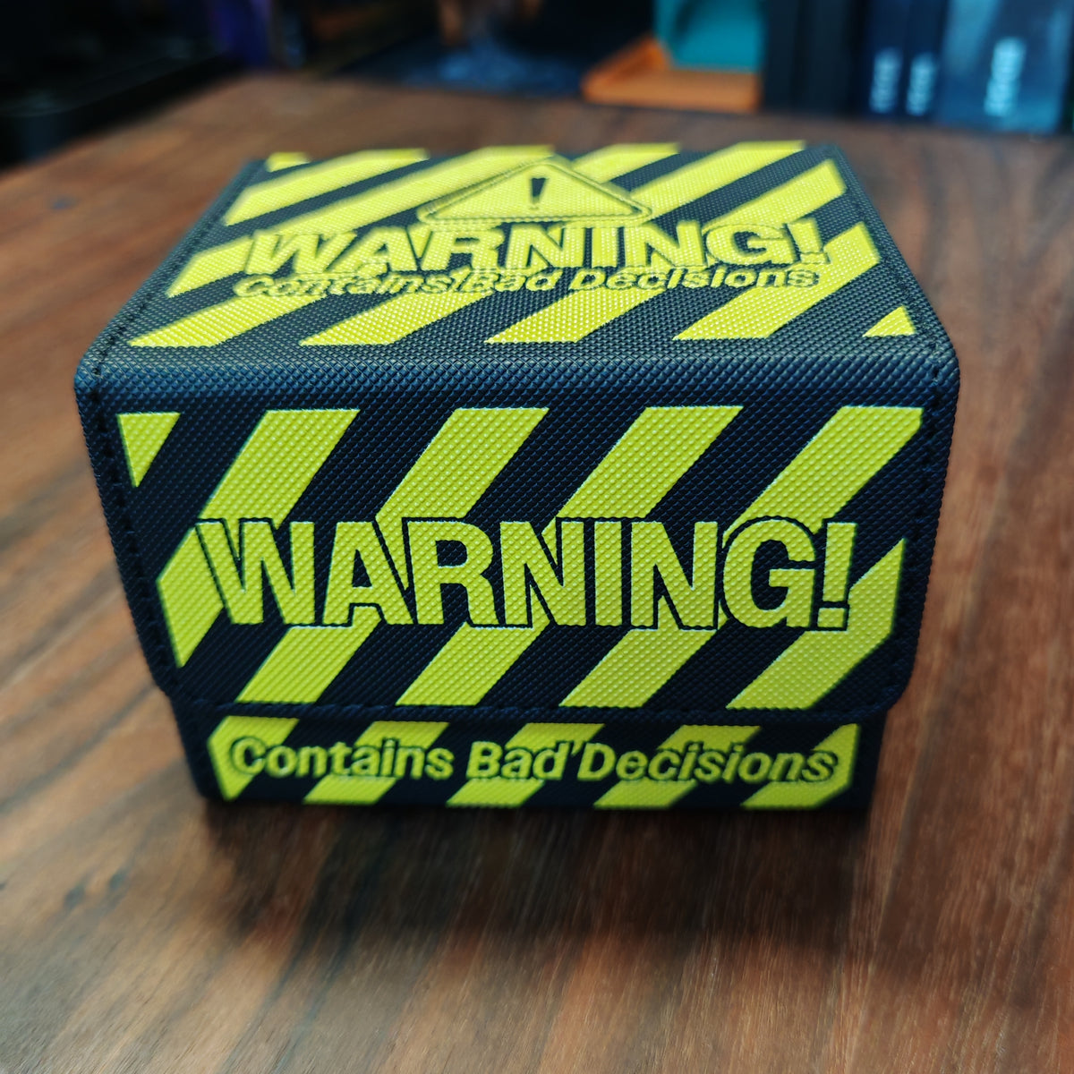 Trading Card Game (TCG): Patterned Magnetic TCG Deck Box