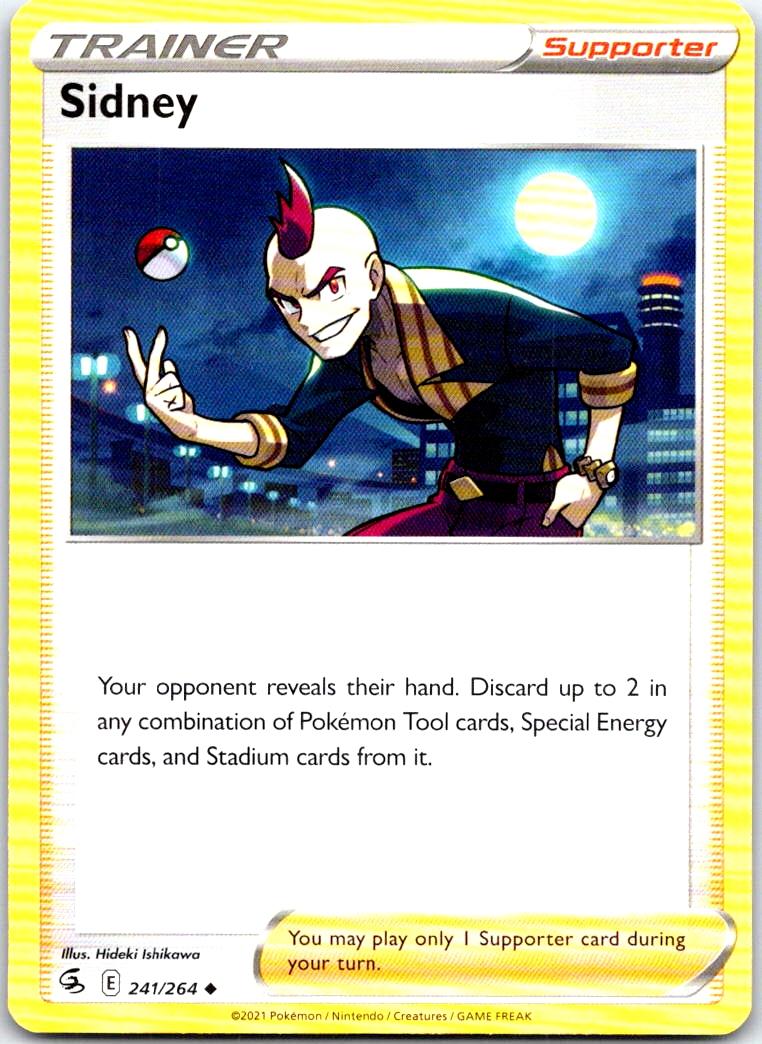 Sidney - 241/264 - - FUSION STRIKE - Pokemon - Uncommon | AB16-44