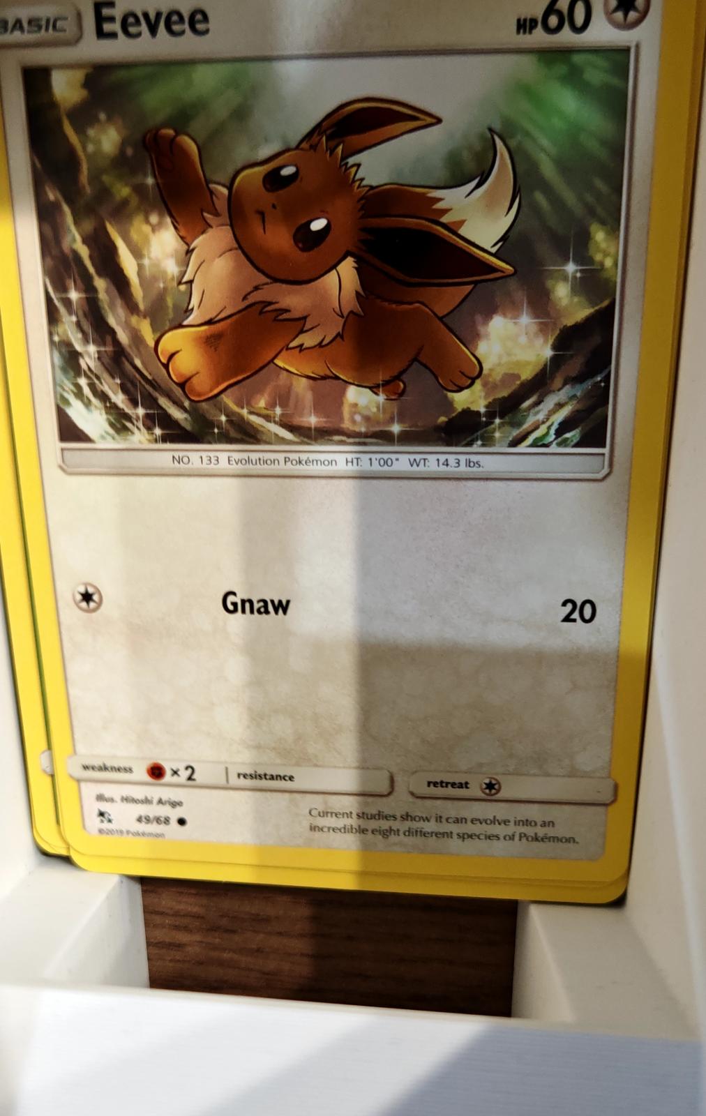 Eevee - 49/68 - - HIDDEN FATES - Pokemon - Common | AA71-37