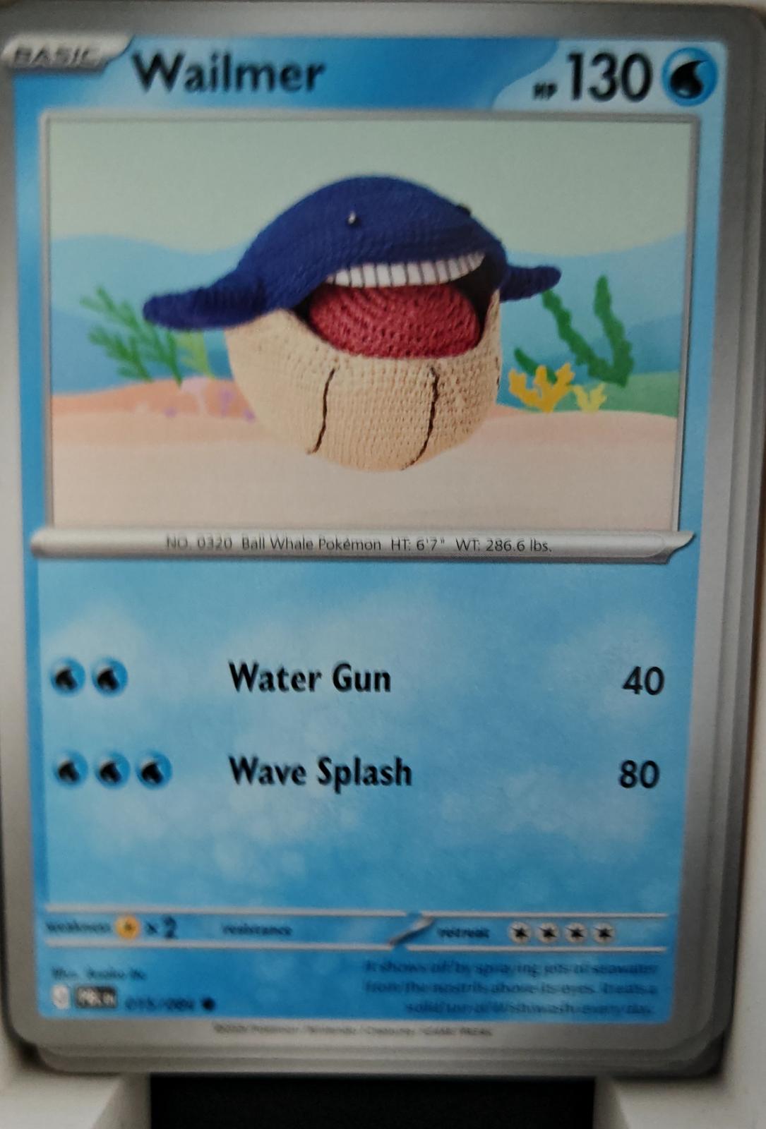 Wailmer - 015/084 - - PITCH BLACK - Pokemon - Common | AA28-47