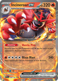 Incineroar ex - 034/162 - Holo - TEMPORAL FORCES - Pokemon - | AA33-17