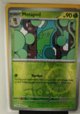 Metapod - 002/159 - Reverse Holo - JOURNEY TOGETHER - Pokemon - Common | AA22-3