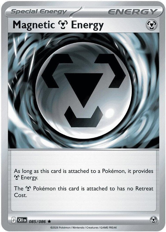 Magnetic M Energy - 085/086 - Holo - CHAOS RISING - Pokemon - Rare | AA59-27