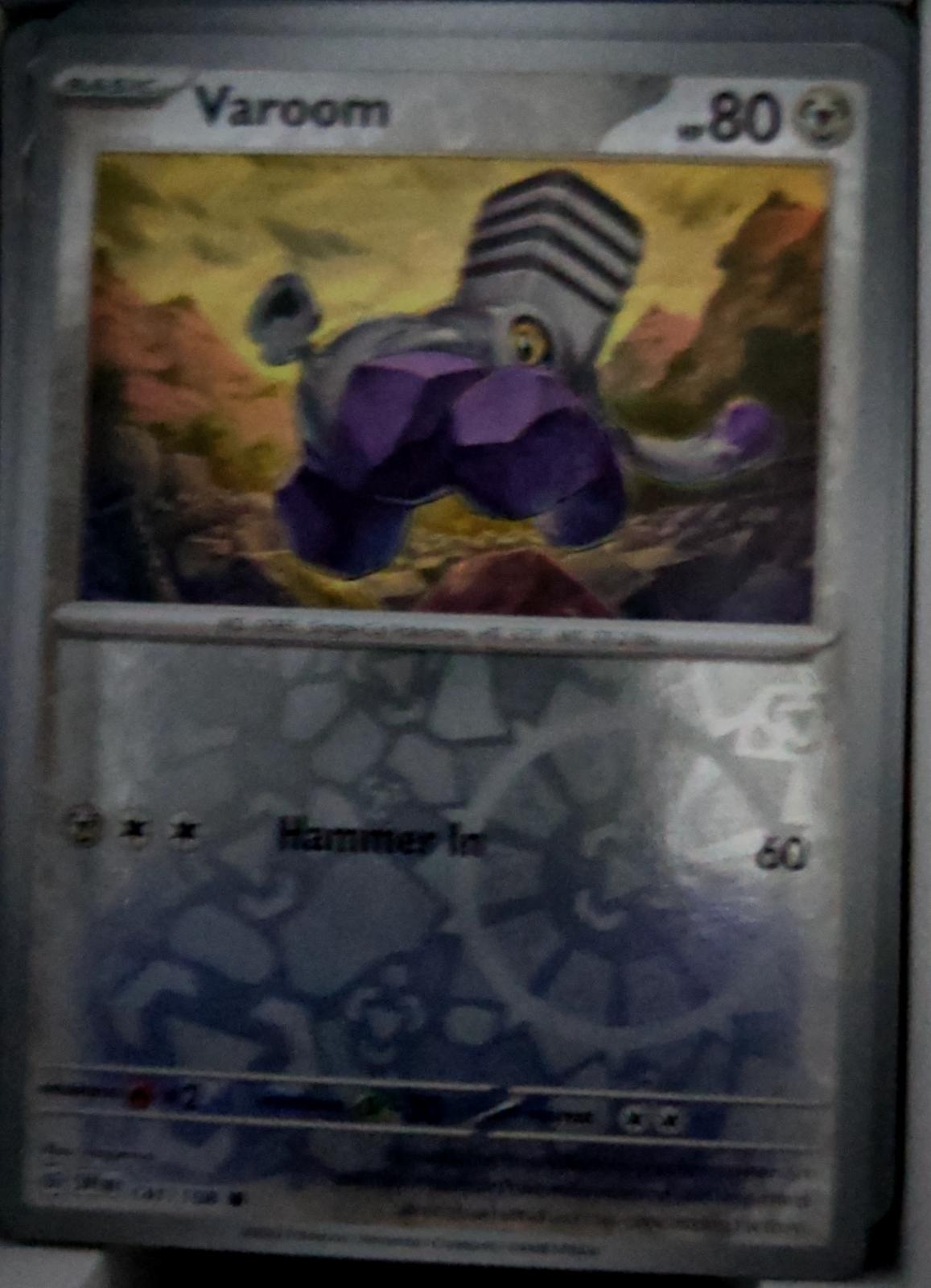 Varoom - 141/198 - Reverse Holo - SCARLET & VIOLET - Pokemon - Common | AA49-66