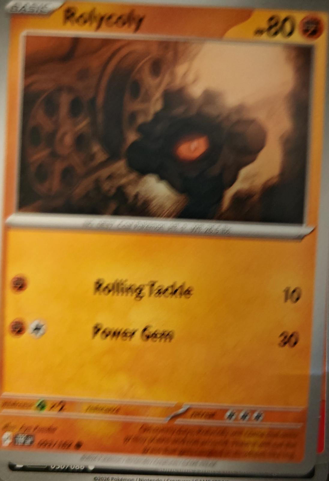 Rolycoly - 093/162 - - TEMPORAL FORCES - Pokemon - Common | AA22-82