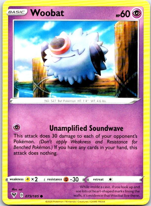 Woobat - 073/185 - - VIVID VOLTAGE - Pokemon - Common | AC18-36