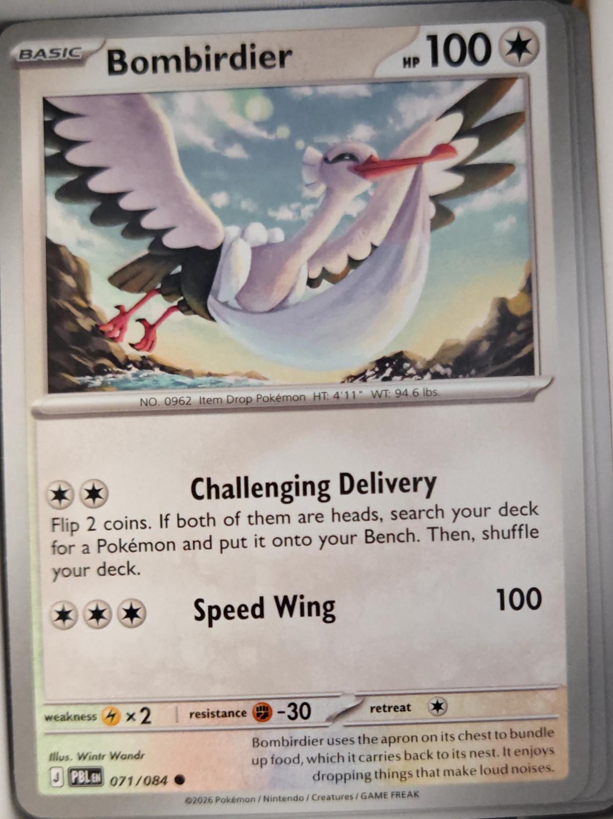 Bombirdier - 071/084 - - PITCH BLACK - Pokemon - Common | AA32-29