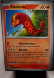Sizzlipede - 009/084 - - PITCH BLACK - Pokemon - Common | AA39-65