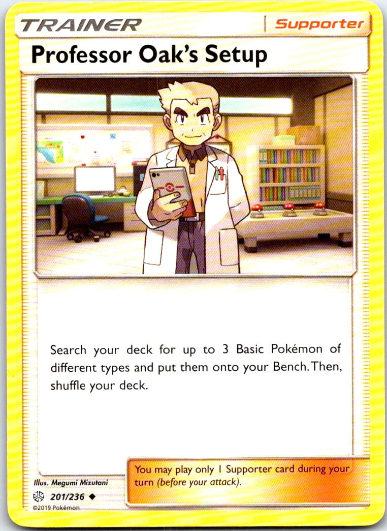 Professor Oak's Setup - 201/236 - - COSMIC ECLIPSE - Pokemon - | AB63-38