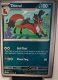 Thievul - 054/084 - - PITCH BLACK - Pokemon - Uncommon | AA32-64