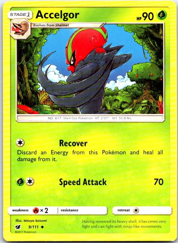 Accelgor - 9/111 - - CRIMSON INVASION - Pokemon - Uncommon | AC10-2
