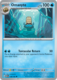 Omanyte - 138/165 - Reverse Holo - 151 - Pokemon - Uncommon | AA62-11