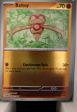 Baltoy - 046/086 - Reverse Holo - CHAOS RISING - Pokemon - Common | AA30-95