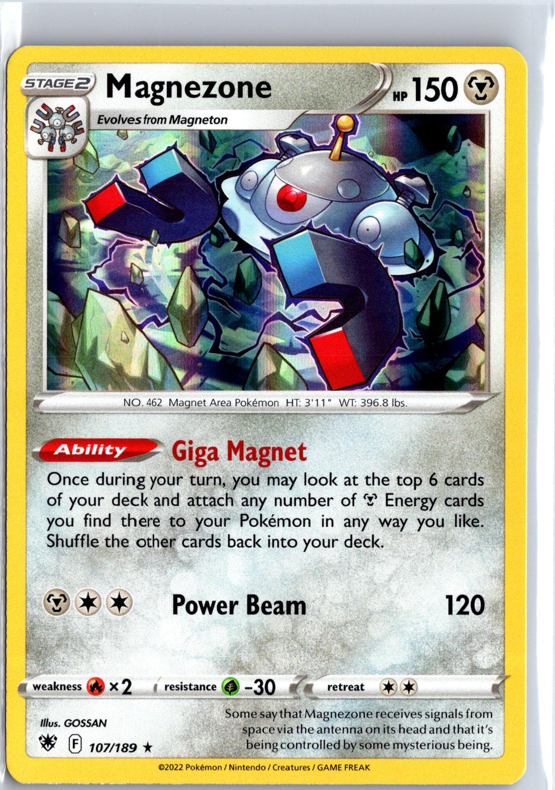 Magnezone - 107/189 - Holo - ASTRAL RADIANCE - Pokemon - Rare | AB05-64
